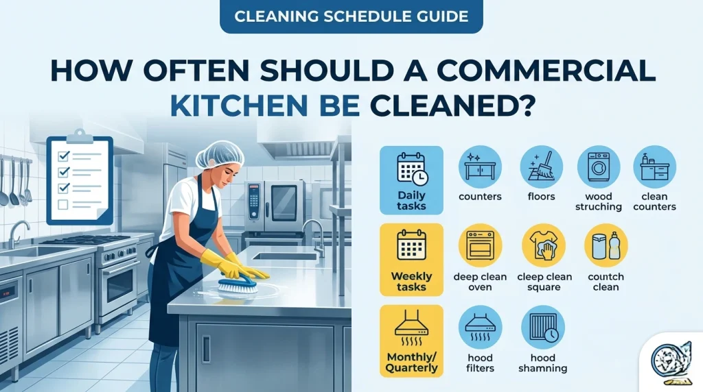 How Often Should a Commercial Kitchen Be Cleaned?