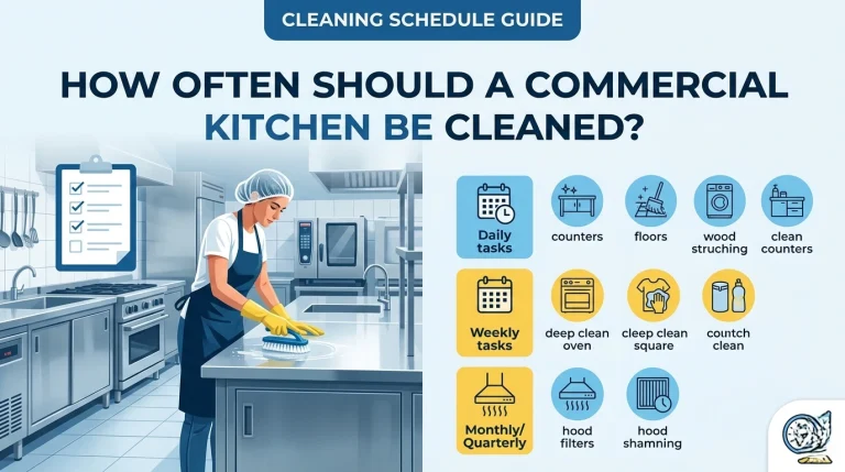 How Often Should a Commercial Kitchen Be Cleaned?